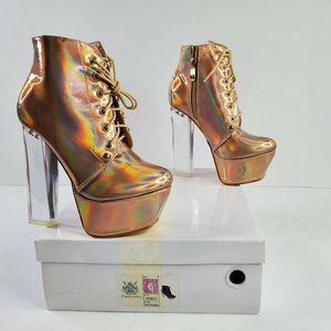 Cape Robbin Soso-1 Women's Hologram Leatherette